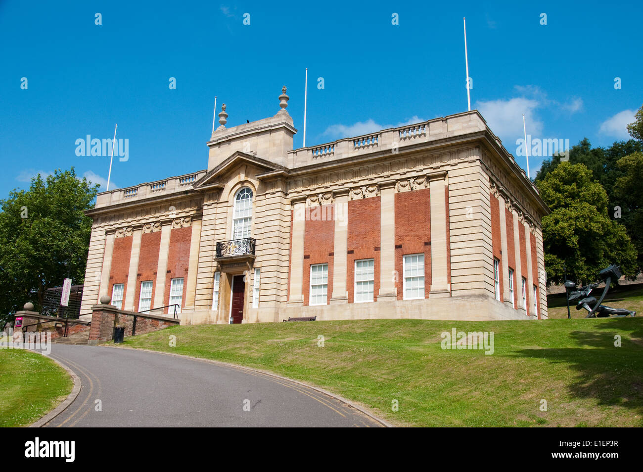 The Usher Gallery in Lincoln City Centre, Lincolnshire England UK Stock Photo