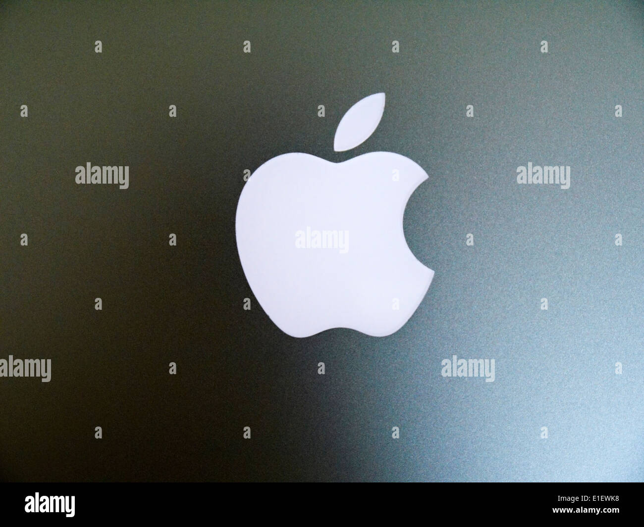 Apple logo Stock Photo
