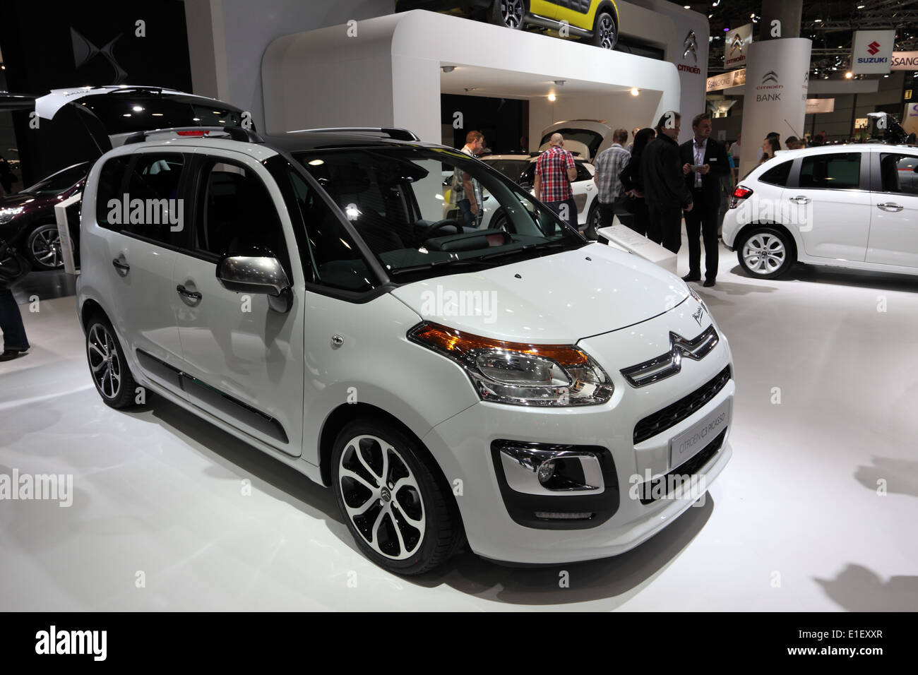 Citroen C3 Picasso van at the AMI - Auto Mobile International Trade Fair on June 1st, 2014 in Leipzig, Saxony, Germany Stock Photo