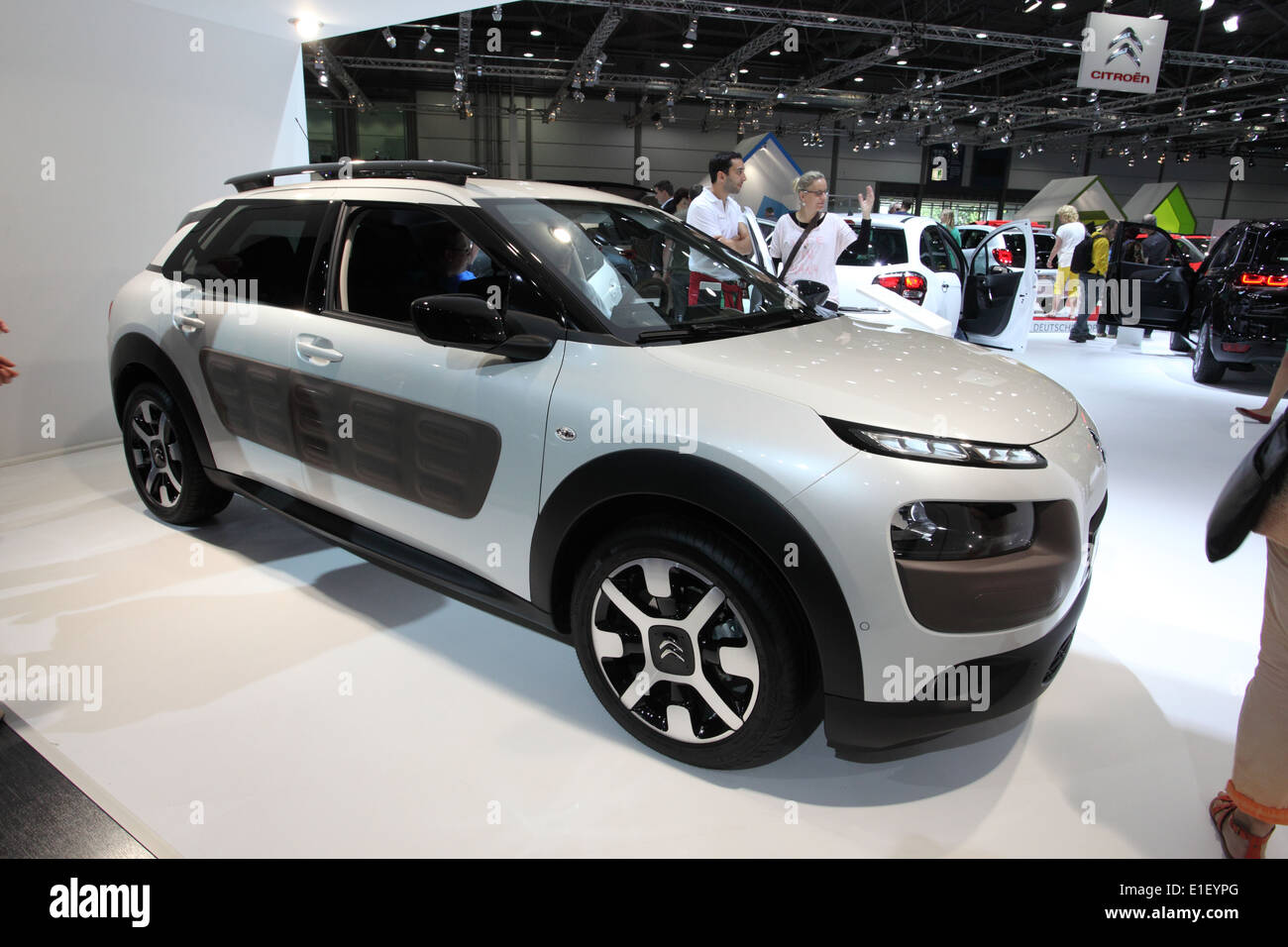 New Citroen C4 Cactus at the AMI - Auto Mobile International Trade Fair on  June 1st, 2014 in Leipzig, Saxony, Germany Stock Photo - Alamy