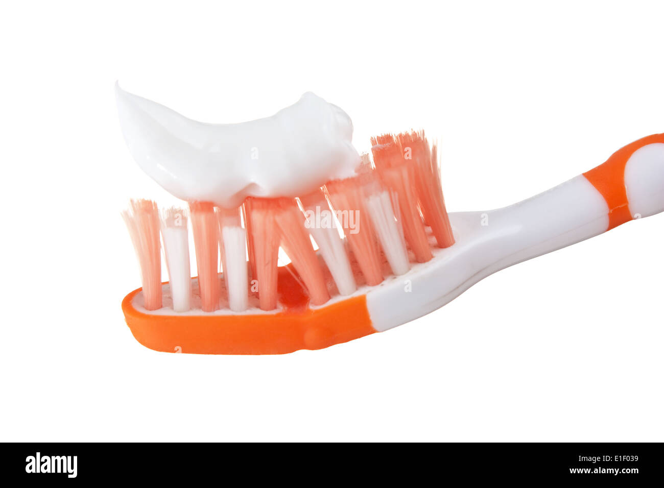 toothbrush isolated on a white background Stock Photo - Alamy