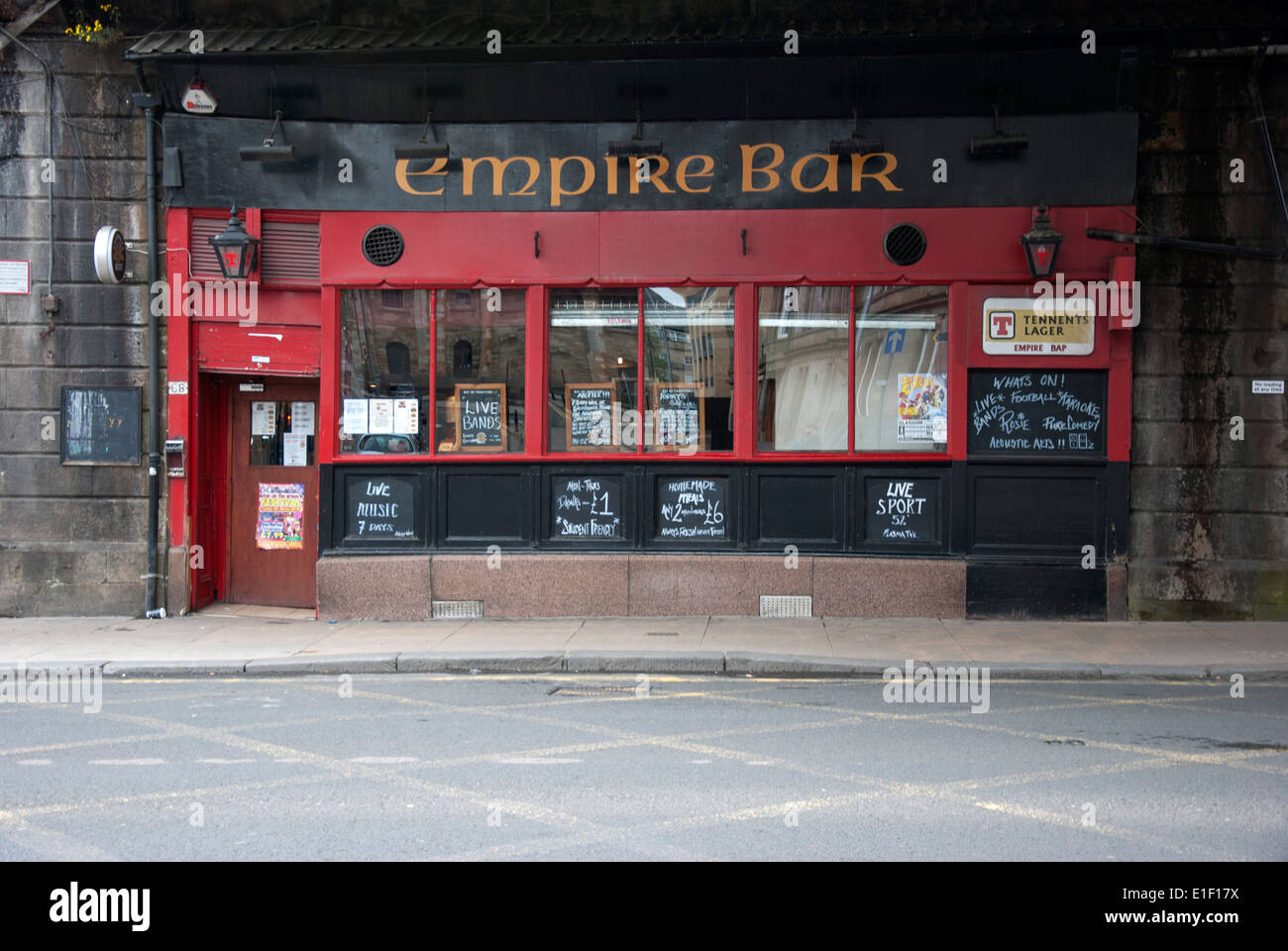 The Empire Bar Saltmarket near Glasgow Cross Glasgow Scotland Stock Photo