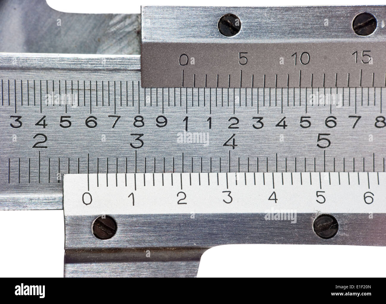 dial vernier calipers macro Stock Photo Alamy