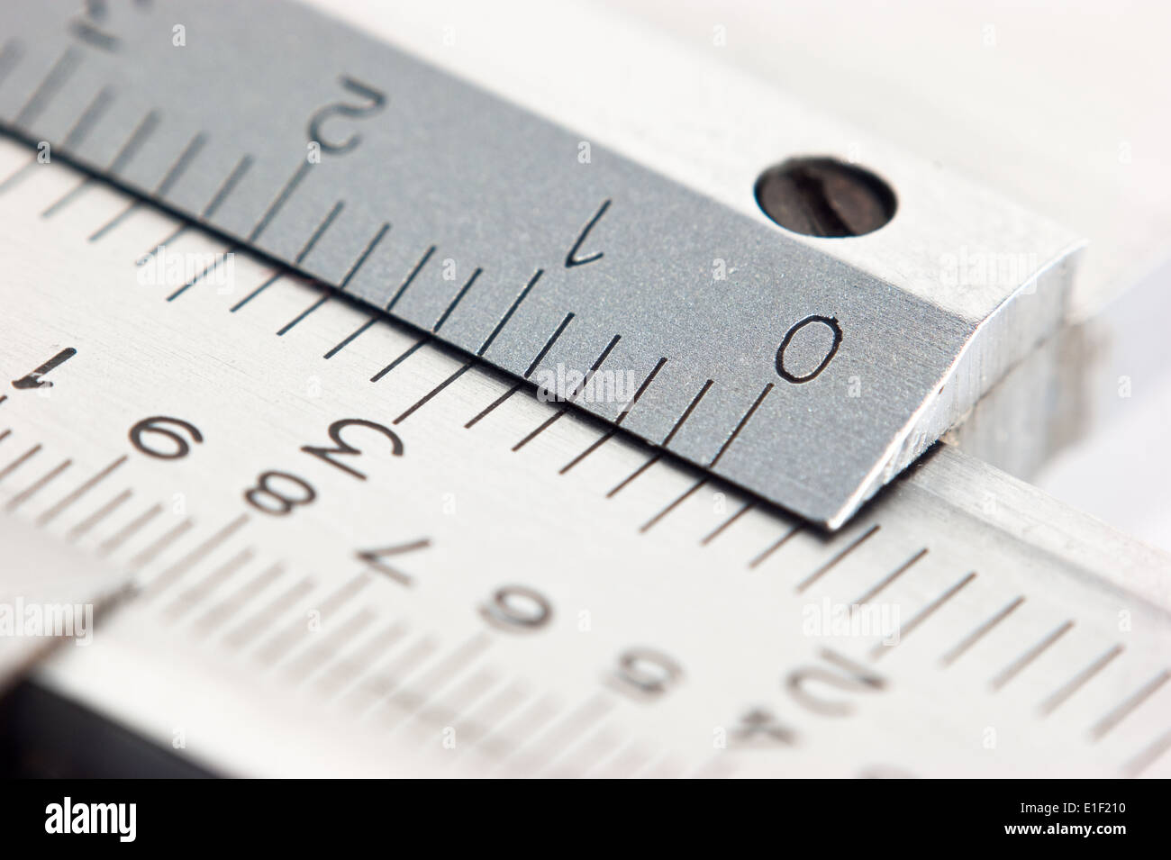 dial vernier calipers macro Stock Photo Alamy