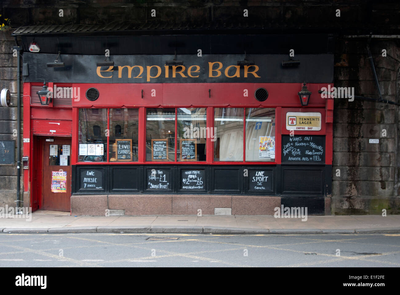 The Empire Bar Saltmarket near Glasgow Cross Glasgow Scotland Stock Photo
