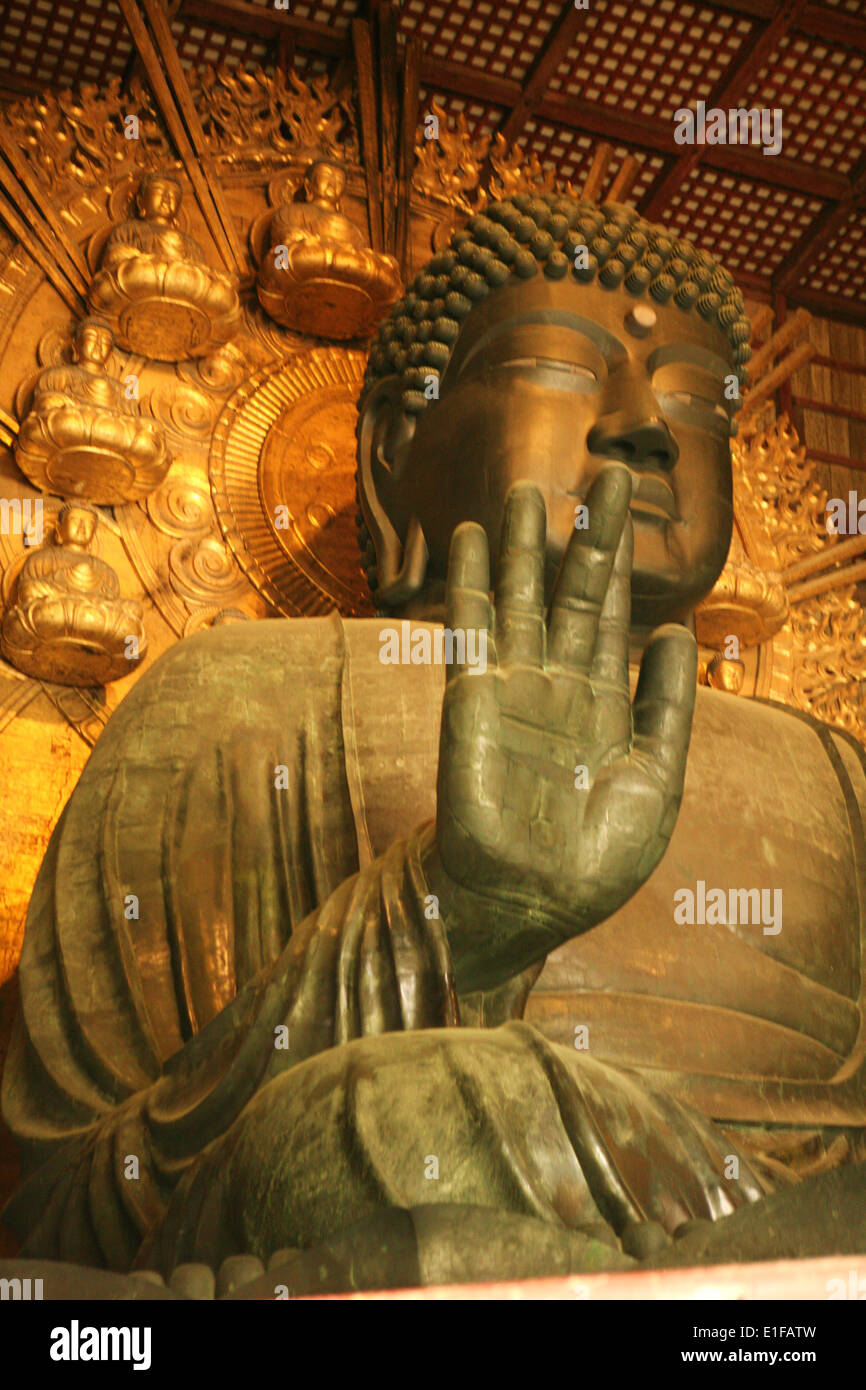 The world's largest bronze statue of the Buddha Vairocana housed in