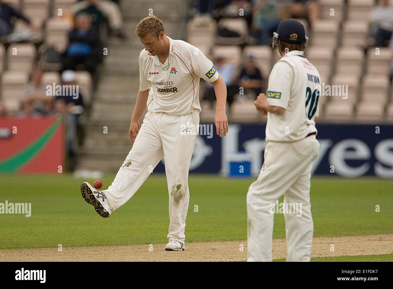 English Cricketer Andrew 'Freddie' Flintoff Picture by James Boardman Stock Photo