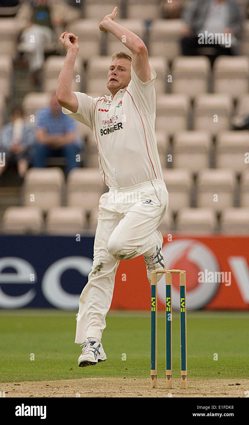 English Cricketer Andrew 'Freddie' Flintoff Picture by James Boardman Stock Photo