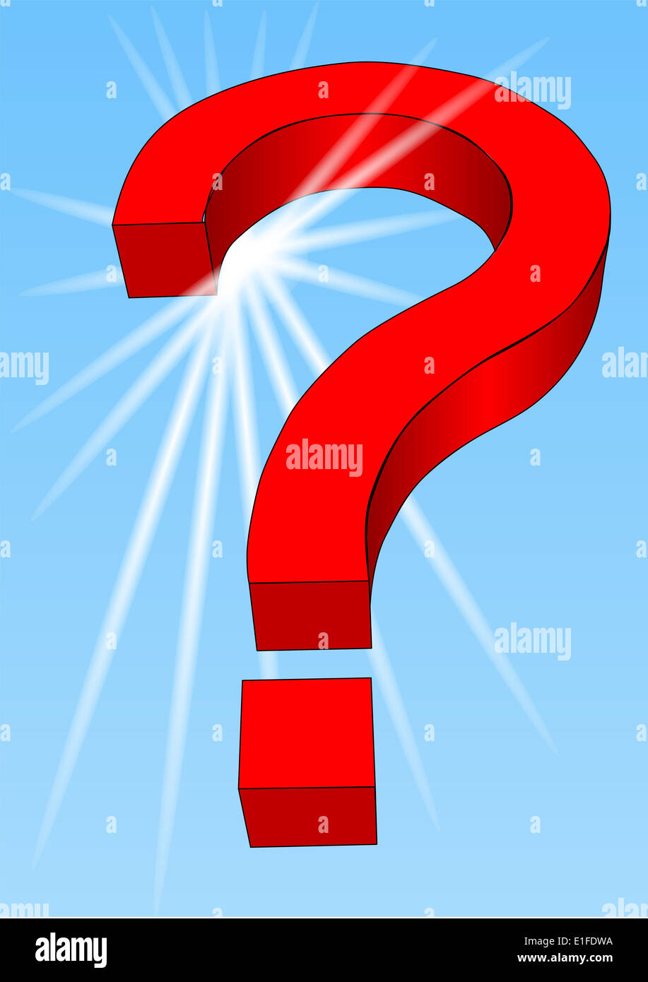 question mark Stock Photo