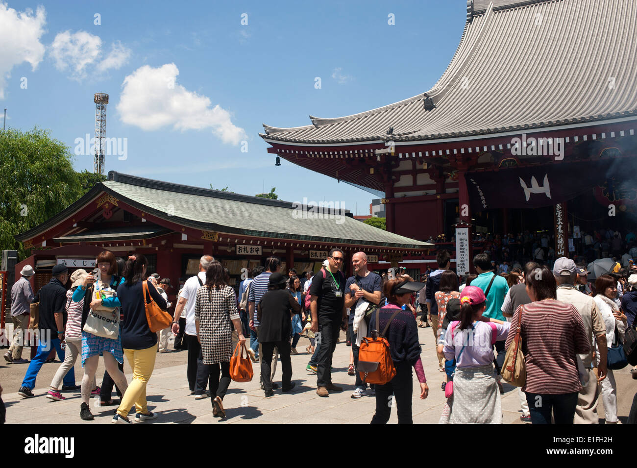 Tokyo Japan 2014 - Asakusa district Stock Photo