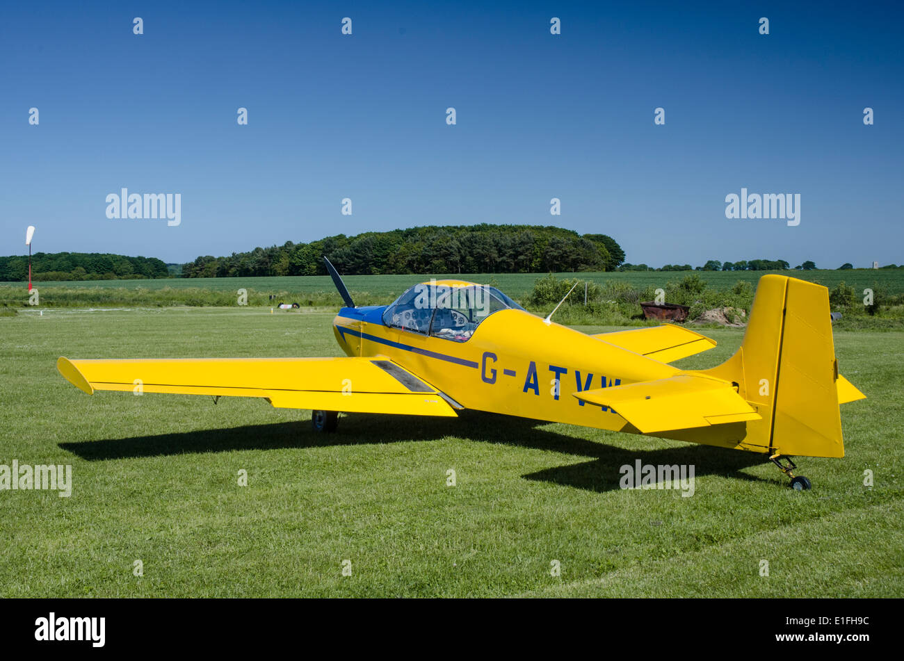 Rollaston Condor G-ATVW at Northrepps Airfield Norfolk UK Stock Photo