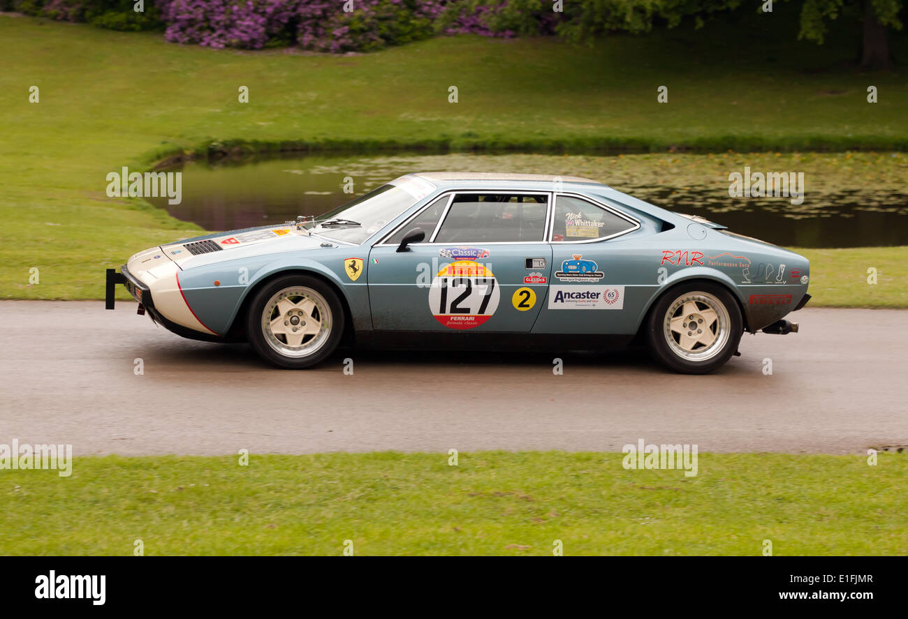 A 1979 Ferrari 308 GT4, taking part in a Sprint race at motorsport at the  palace 2014 Stock Photo - Alamy
