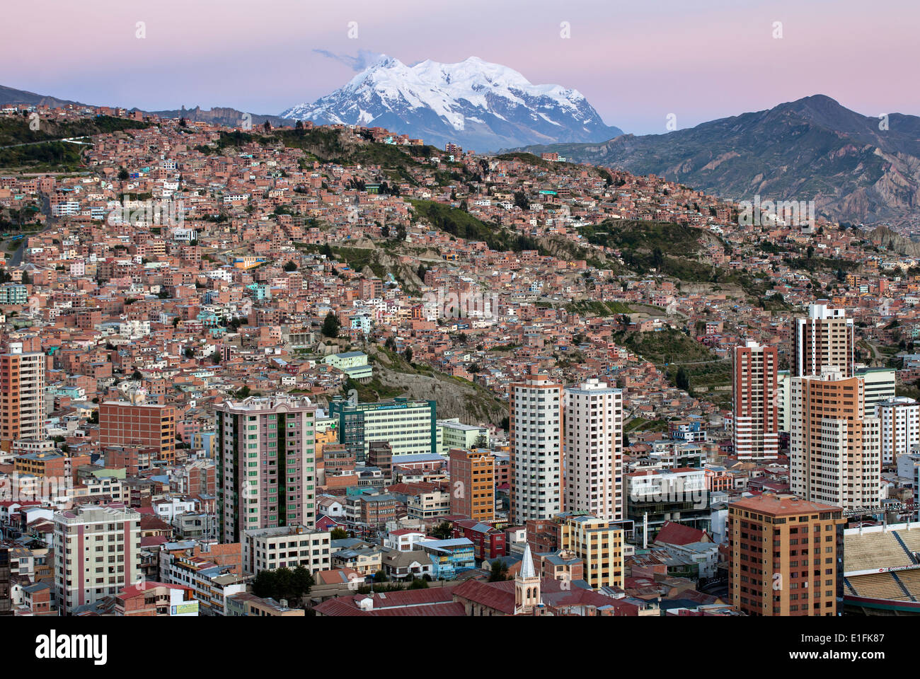 City skyline la paz bolivia hi-res stock photography and images - Alamy