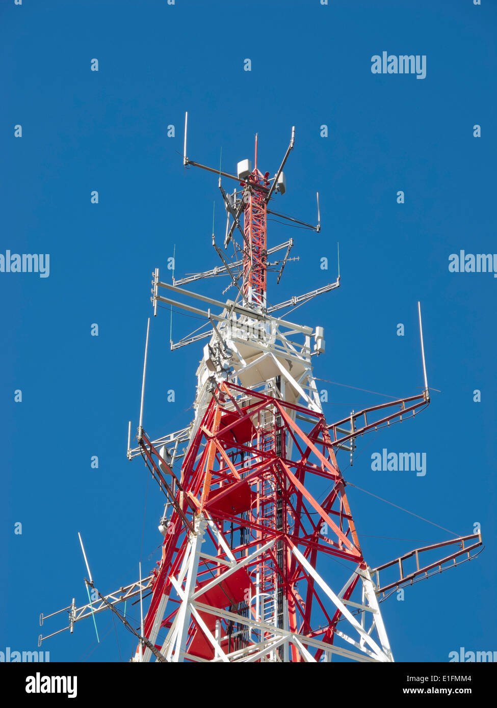 Huge complex of antenna Stock Photo Alamy