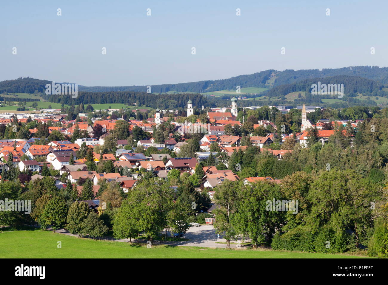 Isny, Upper Swabia, Baden Wurttemberg, Germany, Europe Stock Photo