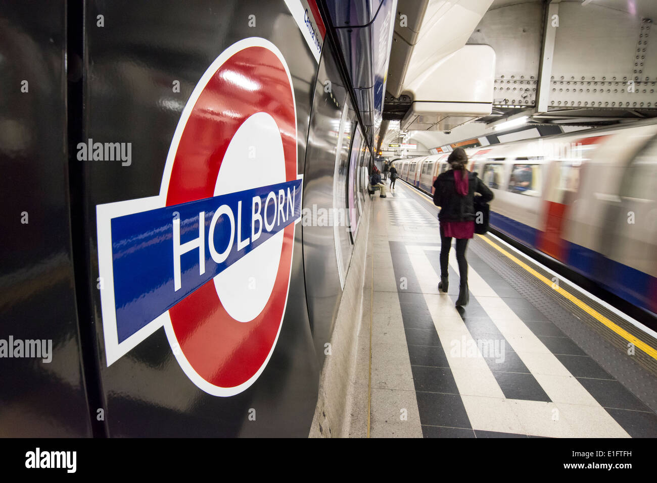 Holborn Tube Station Stock Photos & Holborn Tube Station Stock Images