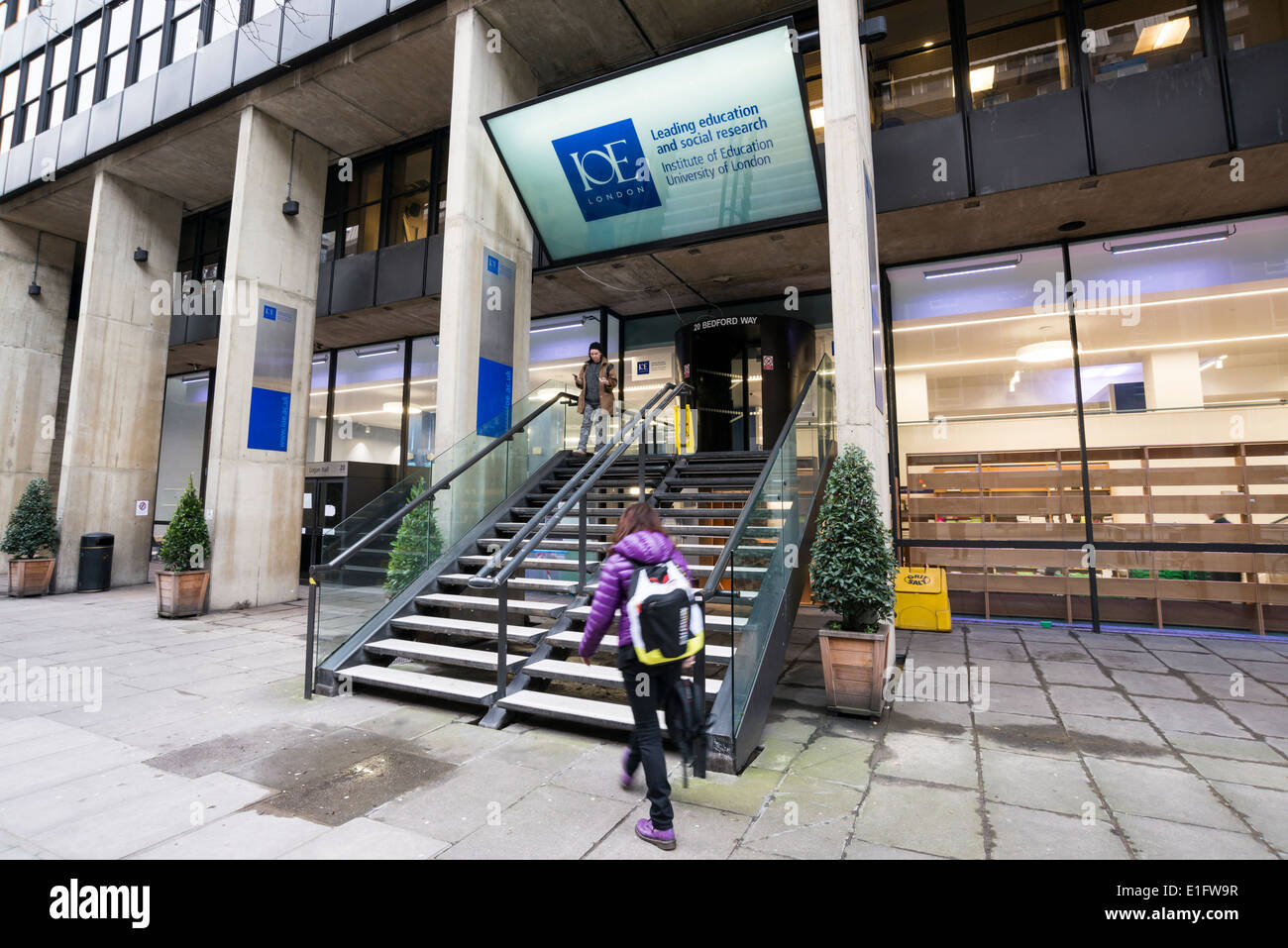 Institute of Education University of London entrance, London, UK Stock Photo