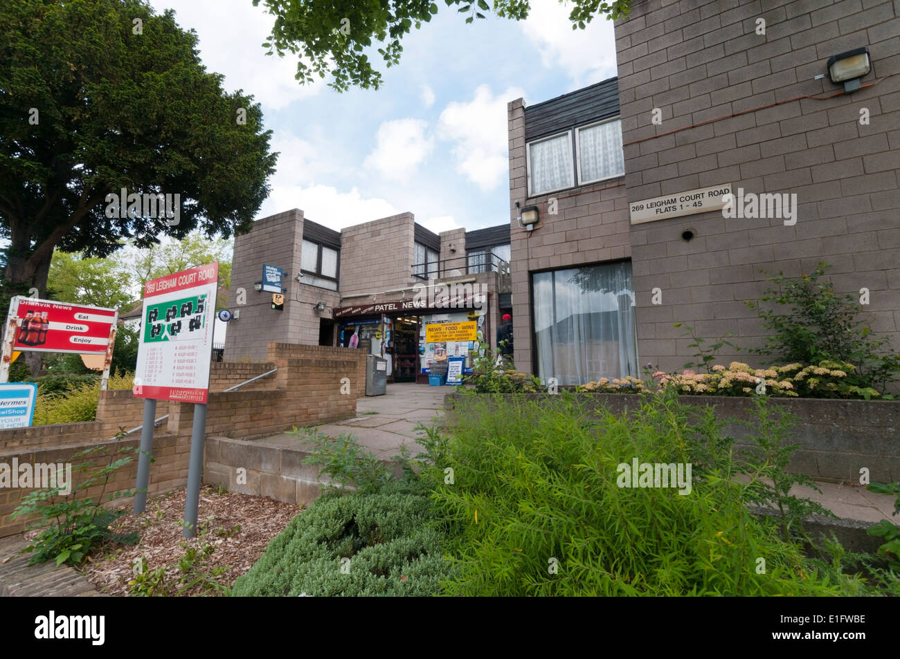 Flats in Leigham Court Road, Streatham, designed by Kate Macintosh