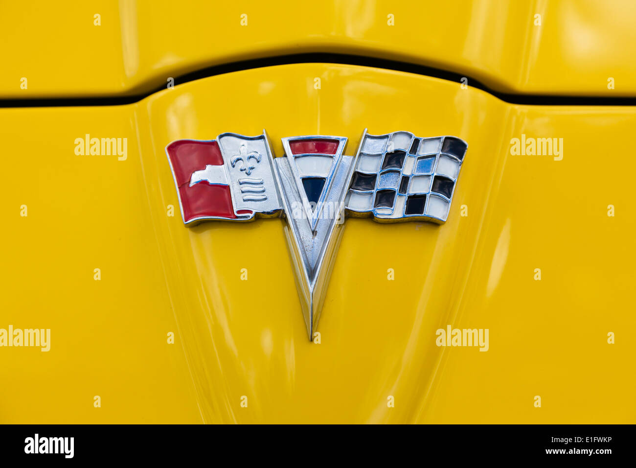 Chevrolet Corvette Z06 logo Stock Photo Alamy
