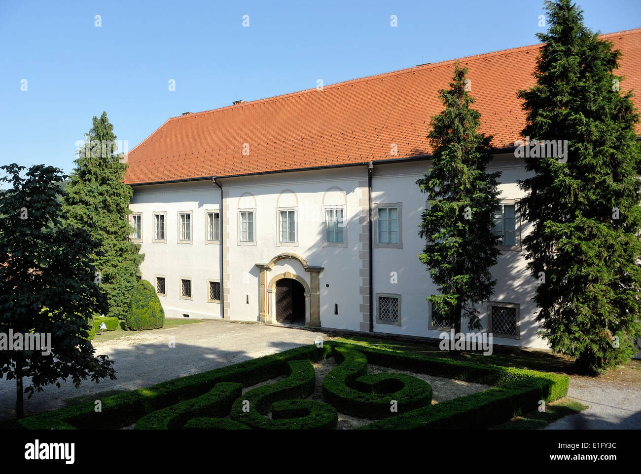 Orsic castle - dvorac Orsic, Donja Stubica, Hrvatsko Zagorje, Croatia, EU Stock Photo