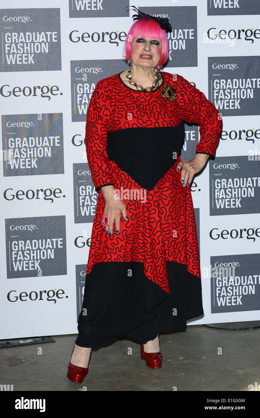 London, UK. 3rd June 2014.  Zoe Hardman attends the Graduate Fashion Week  Awards at The Old Brewery in London. Credit:  See Li/Alamy Live News Stock Photo