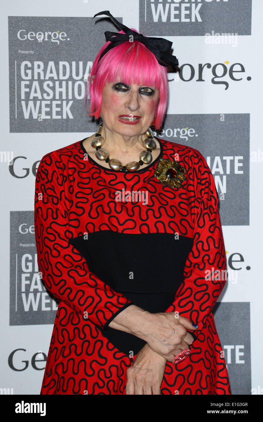 London, UK. 3rd June 2014.  Zoe Hardman attends the Graduate Fashion Week  Awards at The Old Brewery in London. Credit:  See Li/Alamy Live News Stock Photo