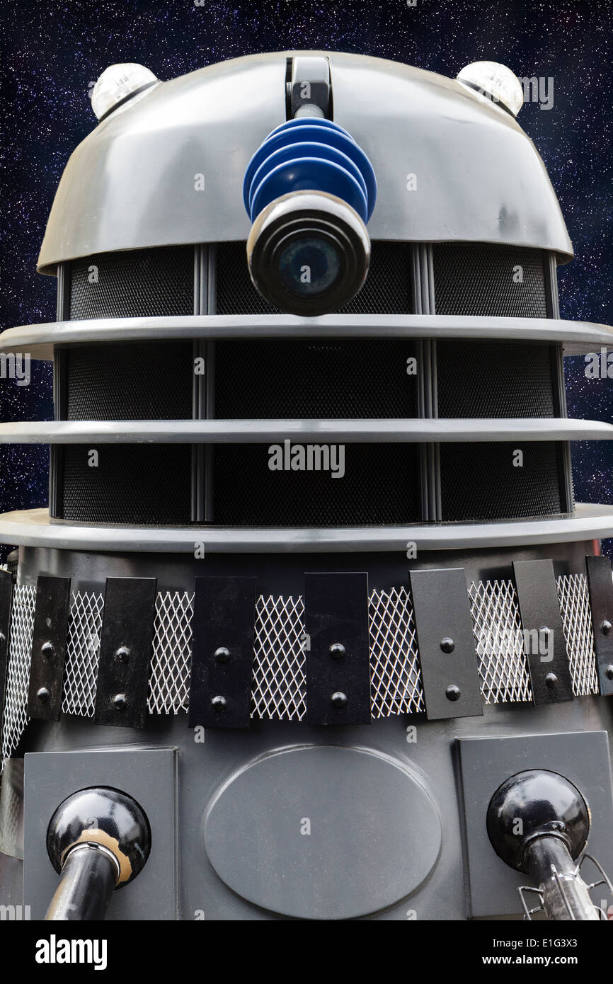 Dalek from Dr.Who television series. Stock Photo