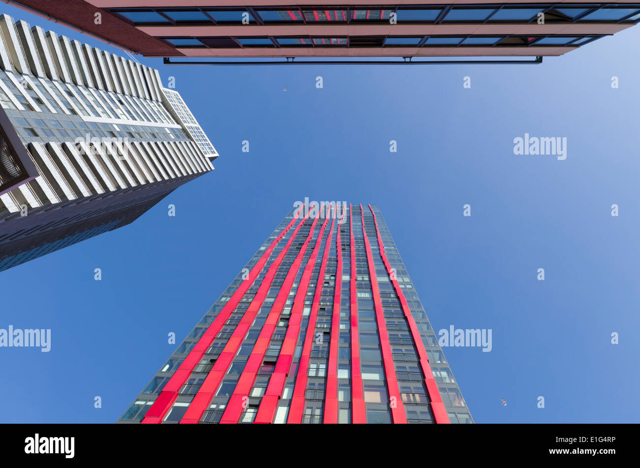 modern skyscrapers Stock Photo