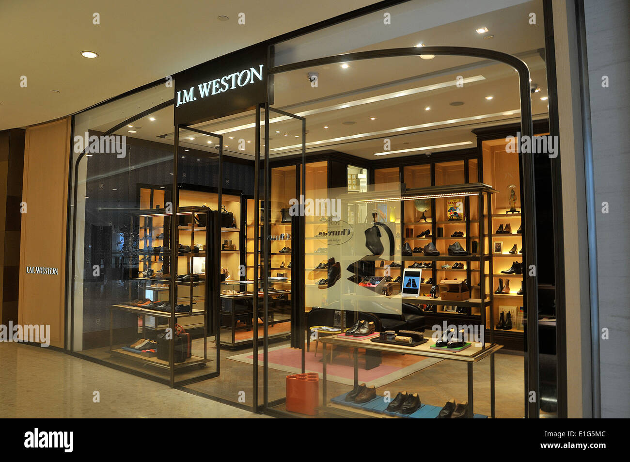 J.M.Weston boutique Ifc mall Pudong Shanghai China Stock Photo - Alamy