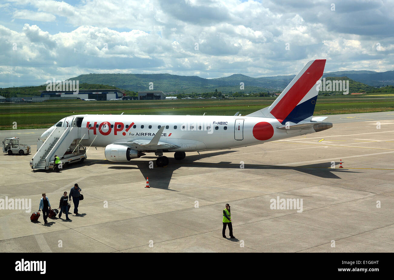 Embraer ERJ170STD airplane of Hop for Air France ClermontFerrand