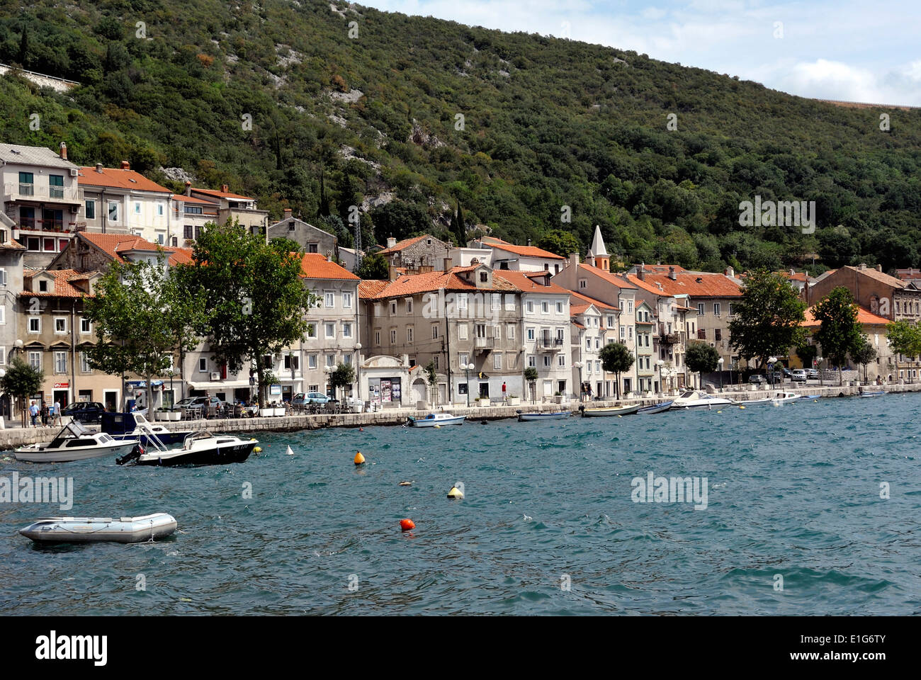 Historic old city of Bakar, Primorje region, Adriatic sea, Croatia, EU Stock Photo