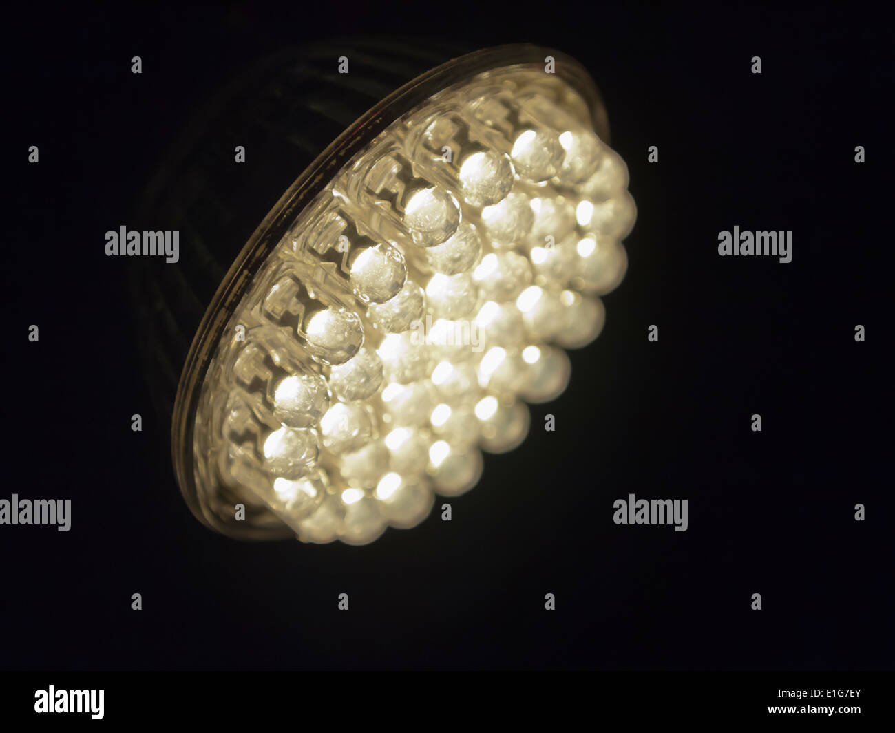 Spool of luminous LED strip light connected to Power Supply Adapter Driver  Stock Photo - Alamy