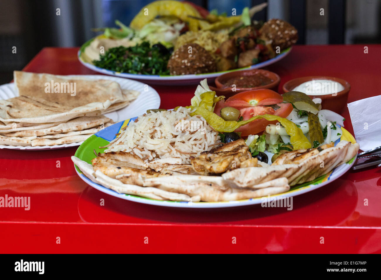 Lebanese food Stock Photo