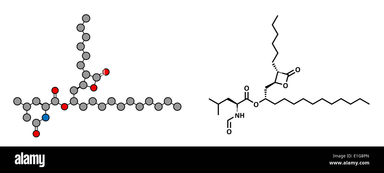 Orlistat structure Cut Out Stock Images & Pictures Alamy