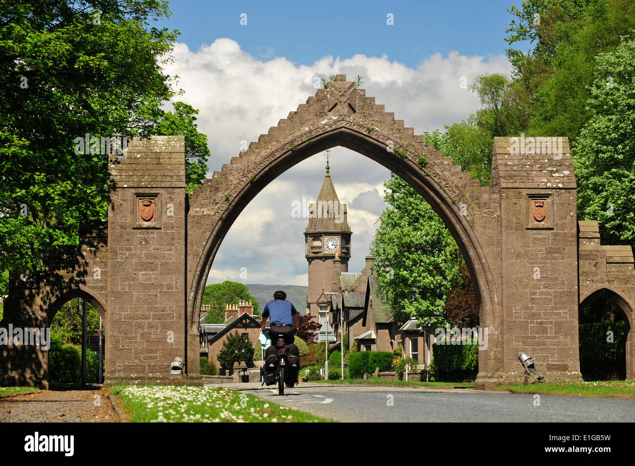 Edzell Dalhousie Arch, Angus, Scotland Stock Photo 69816149 Alamy