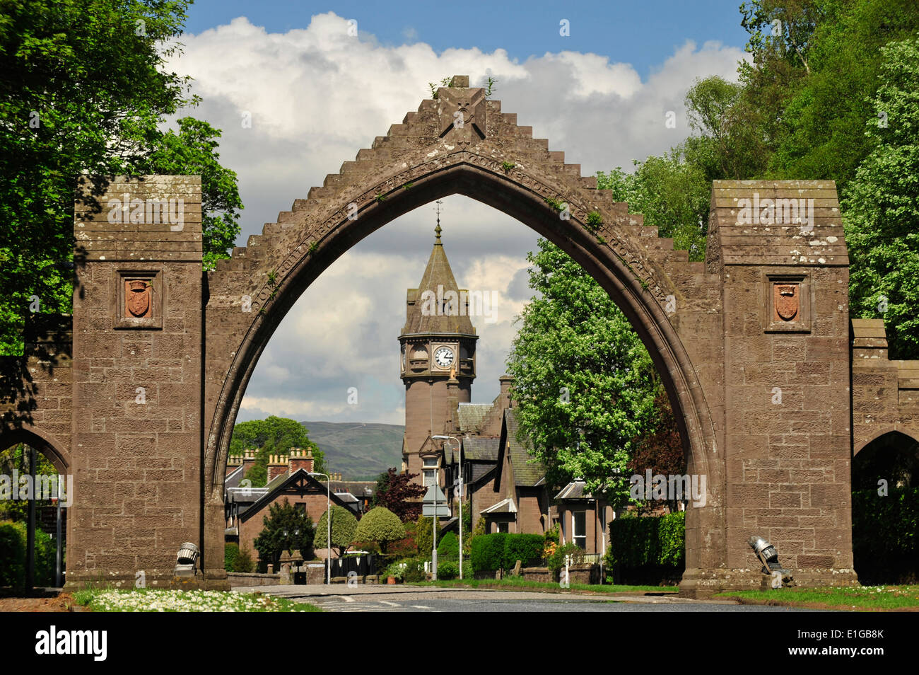 Dalhousie arch edzell scotland hires stock photography and images Alamy
