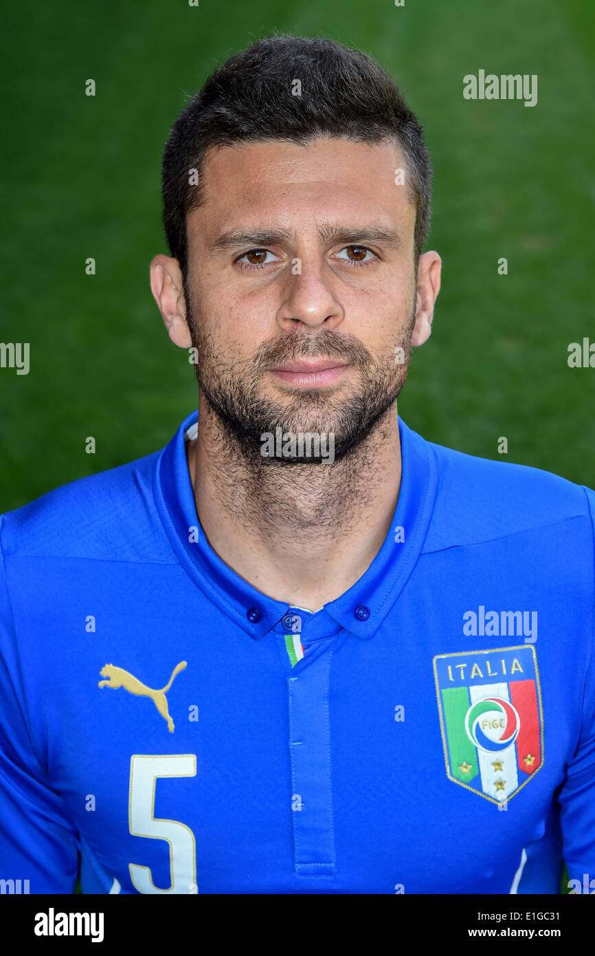 Florence, Italy. 3rd June, 2014. Thiago Motta (ITA) Football/Soccer : Italy team official photo session for the FIFA World Cup Brazil 2014 at Coverciano in Florence, Italy . © Maurizio Borsari/AFLO/Alamy Live News Stock Photo