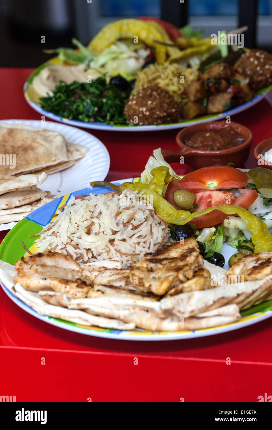 Lebanese food Stock Photo