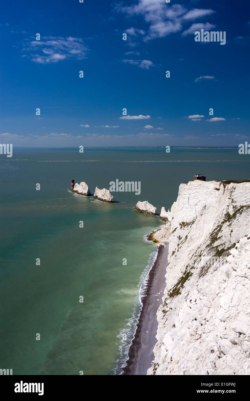 Needles isle wight england hi-res stock photography and images - Alamy