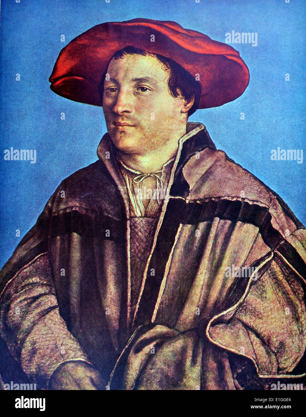Hans Holbein the Younger Self portrait, 15231524, 15231524 Stock