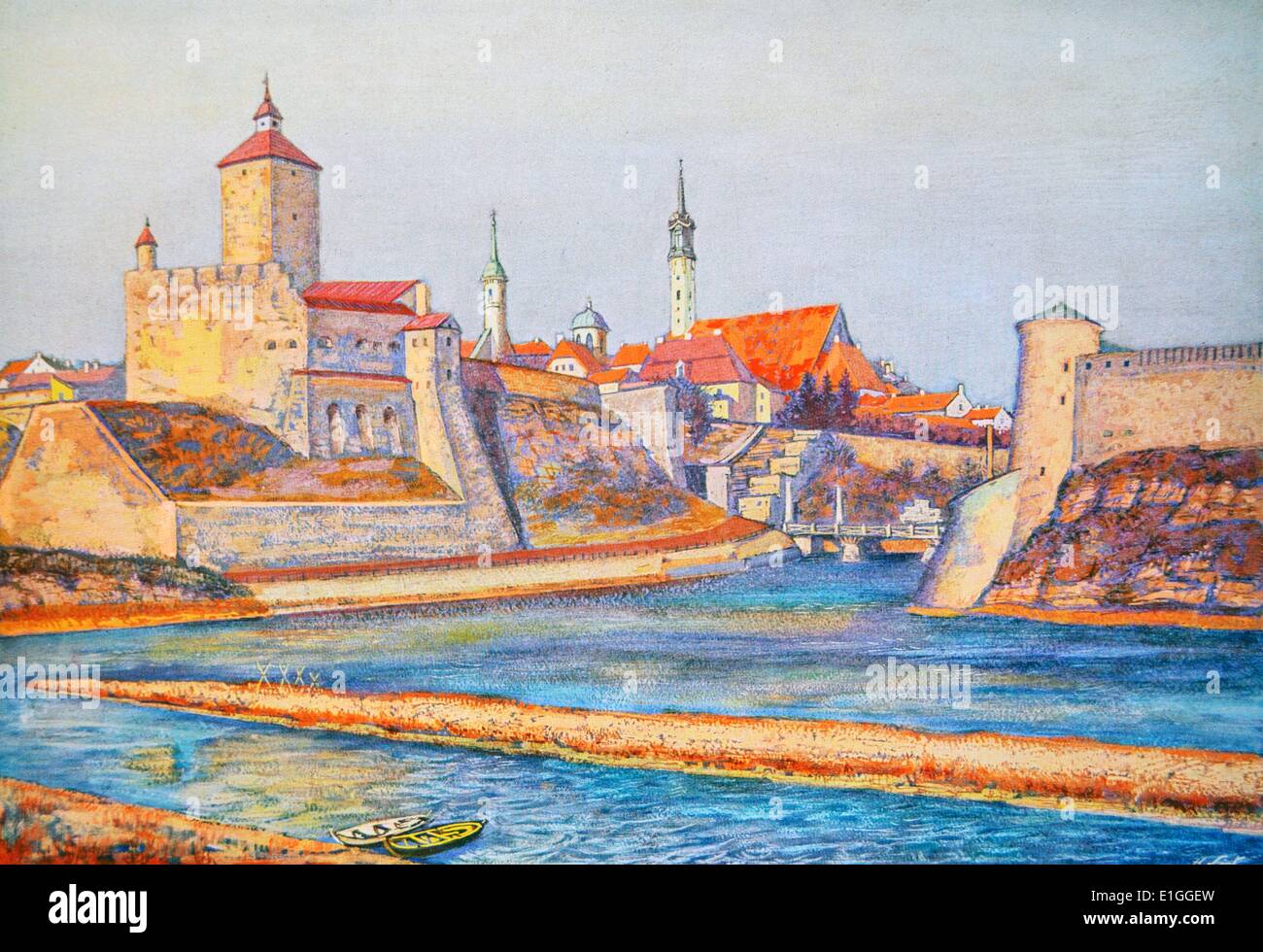 Narva Castle In Estonia U0026 39 By Hans List Published In U0026 39 Die