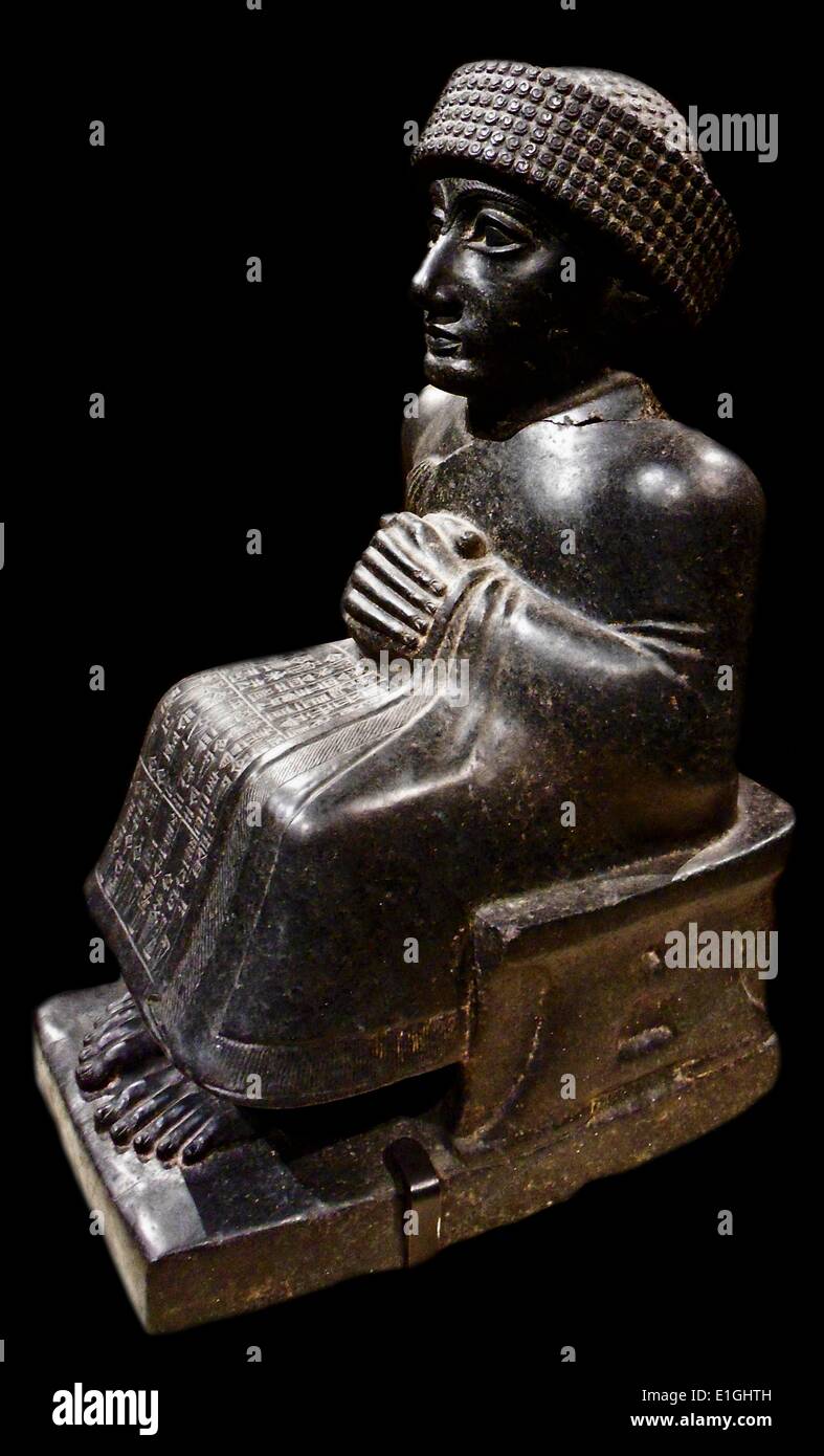 Statue of gudea hires stock photography and images Alamy