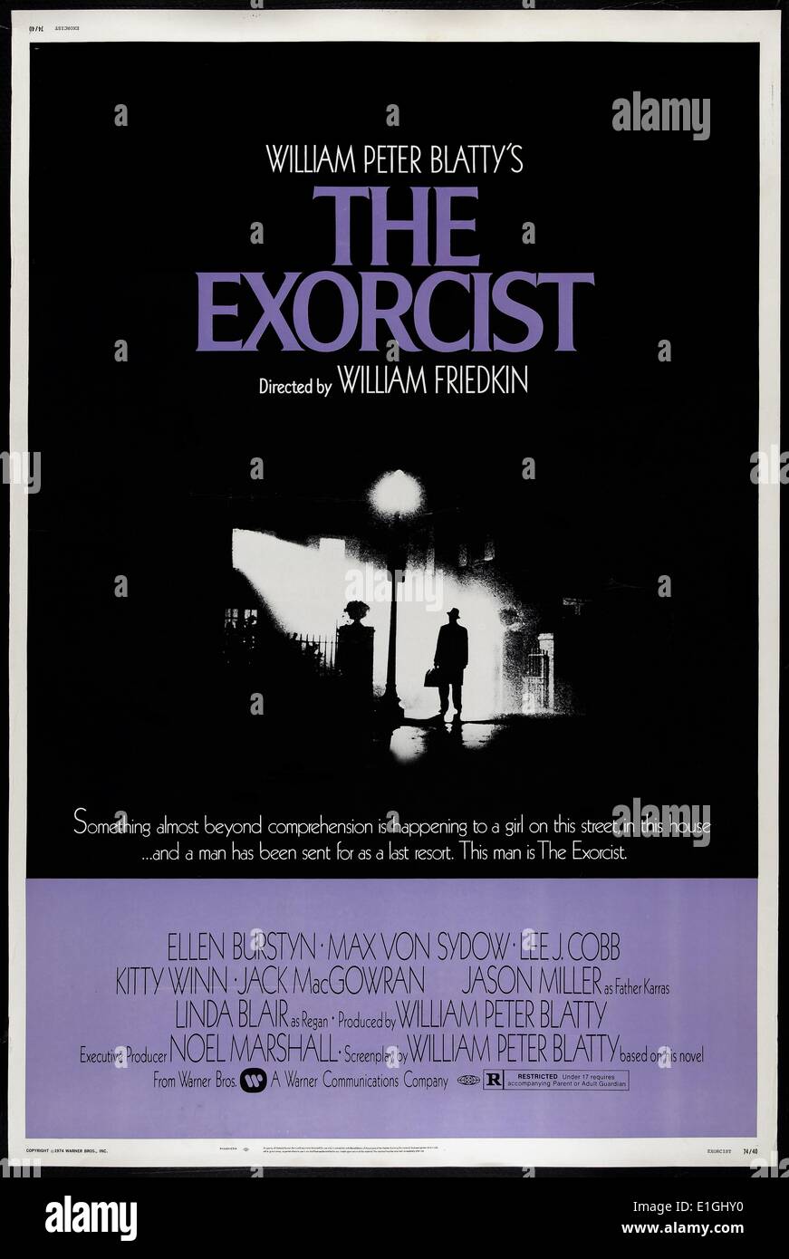 The Exorcist a 1973 American supernatural horror film starring Linda