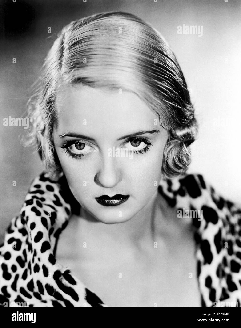 Bette Davis (April 5, 1908 – October 6, 1989) In the rich are always with us 1932 Stock Photo