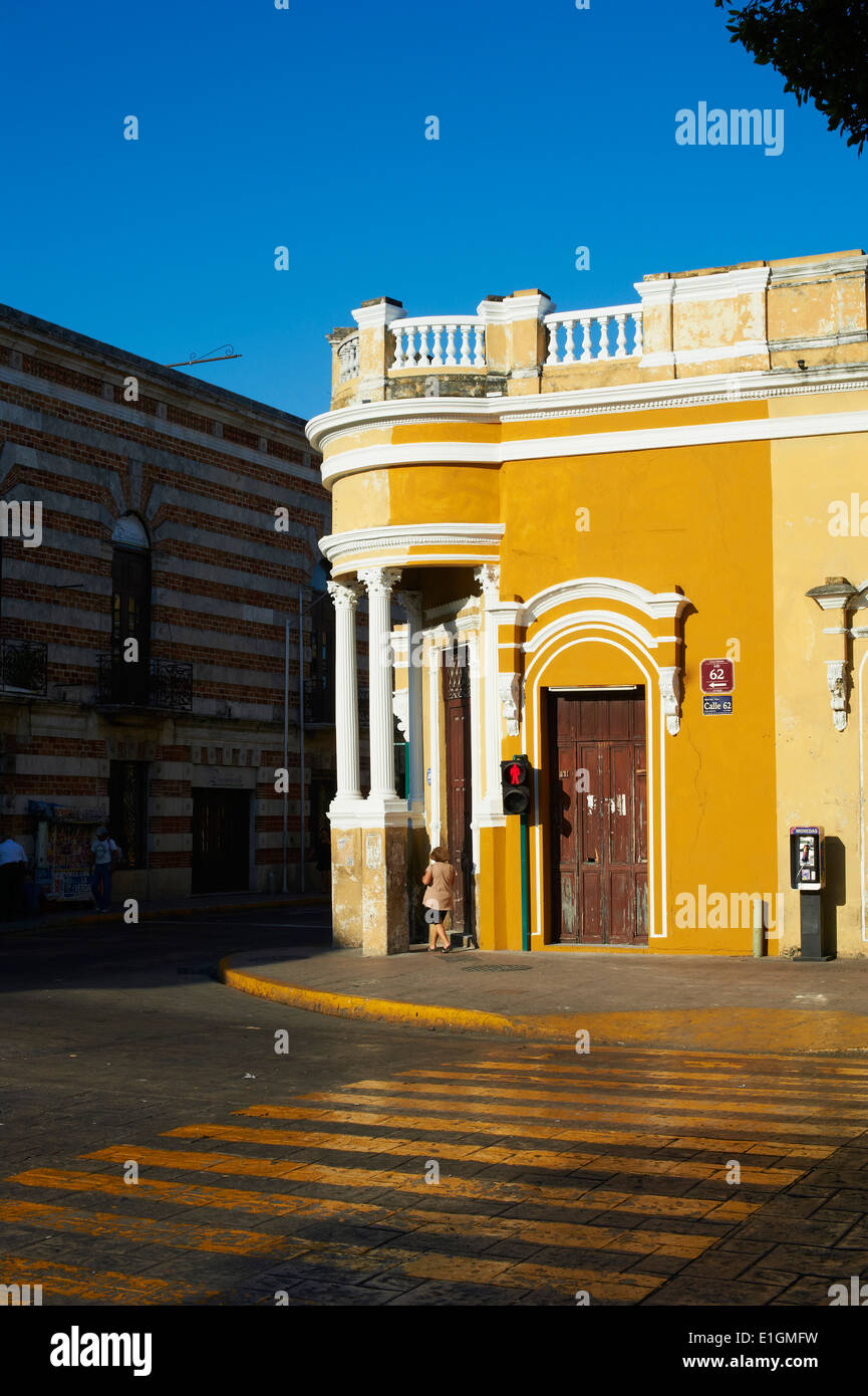 Mexico, Yucatan state, Merida, the capital of Yucatan, square of independence Stock Photo