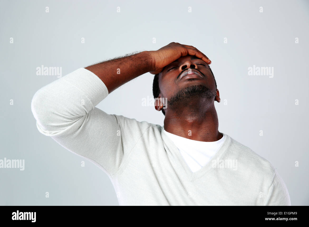 Tired african hi-res stock photography and images - Alamy