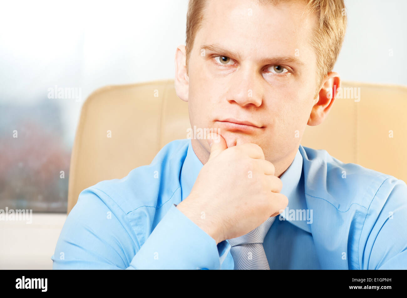 Portrait man handsome suite hi-res stock photography and images - Alamy