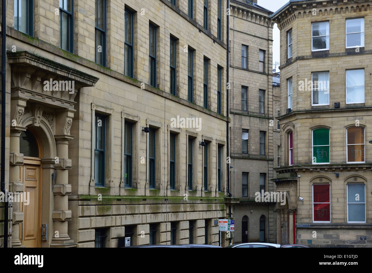 Little Germany, Bradford, West Yorkshire, England Stock Photo