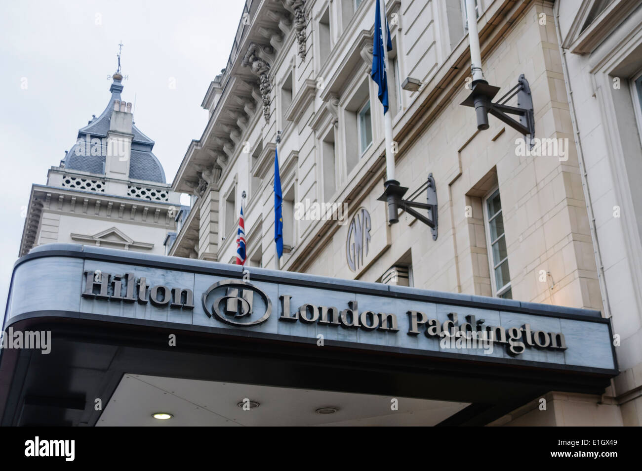 Hilton Hotel, London Paddington Stock Photo