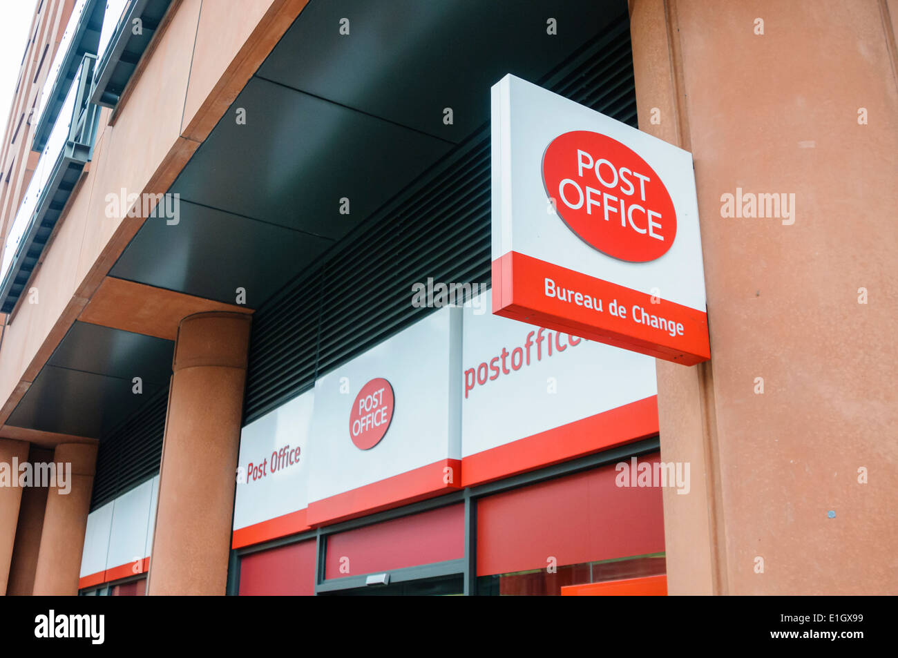 Post Office Stock Photo